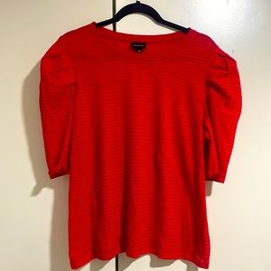 Red T-shirt with special sleeves size XXL